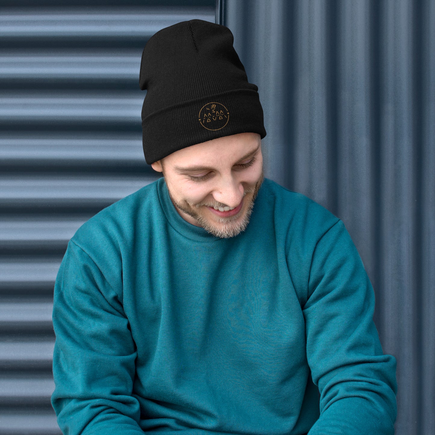 Mellow Metal Embroidered Beanie