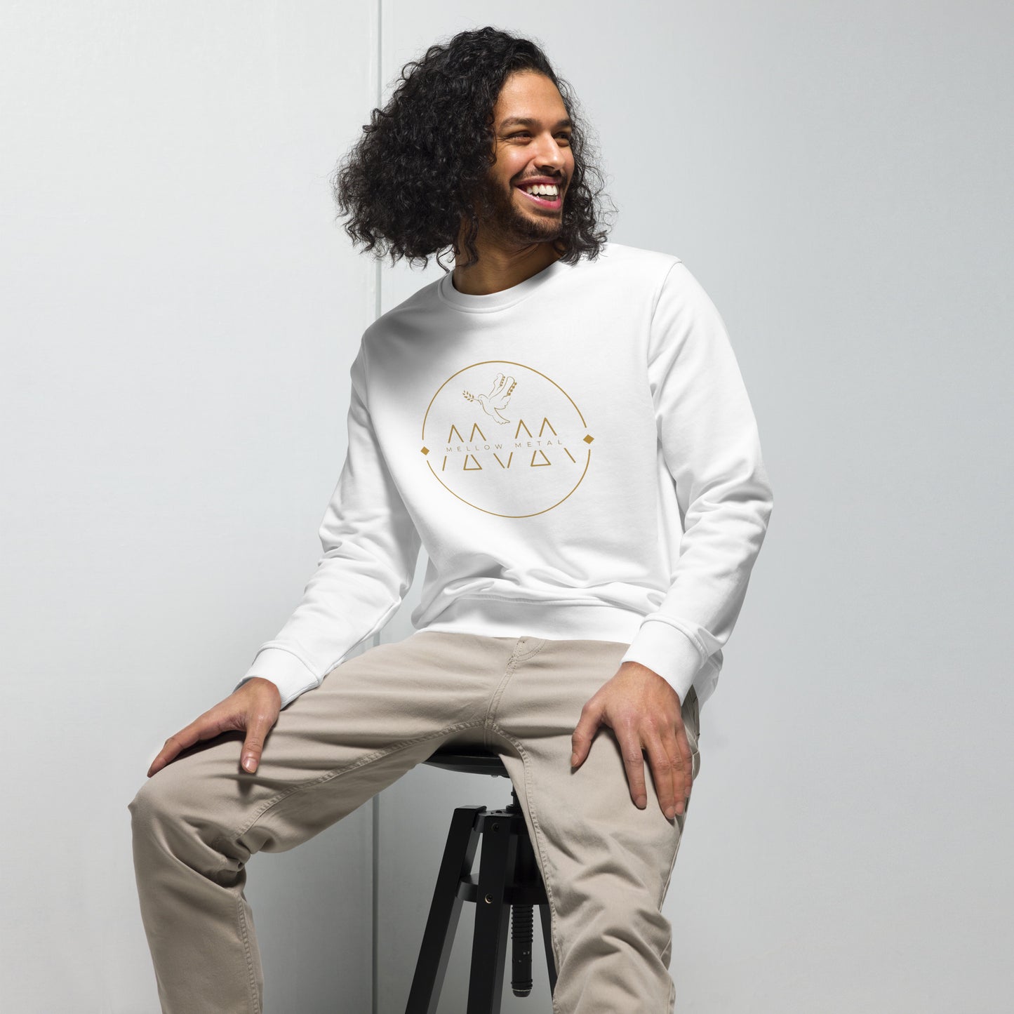 Mellow Metal Unisex Organic Sweatshirt